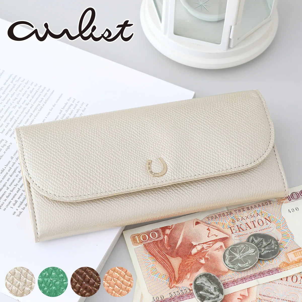 airlist エアリスト Cheval シュヴァル 小銭入れ付き長財布 24868