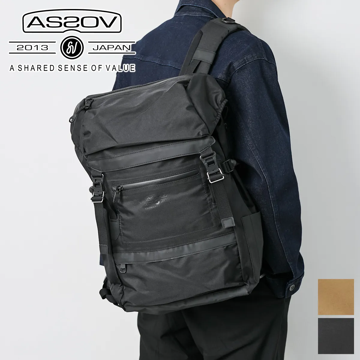 AS2OV�ʥ��å��֡� 3LAYER CORDURA 305D �Хå��ѥå� 141602