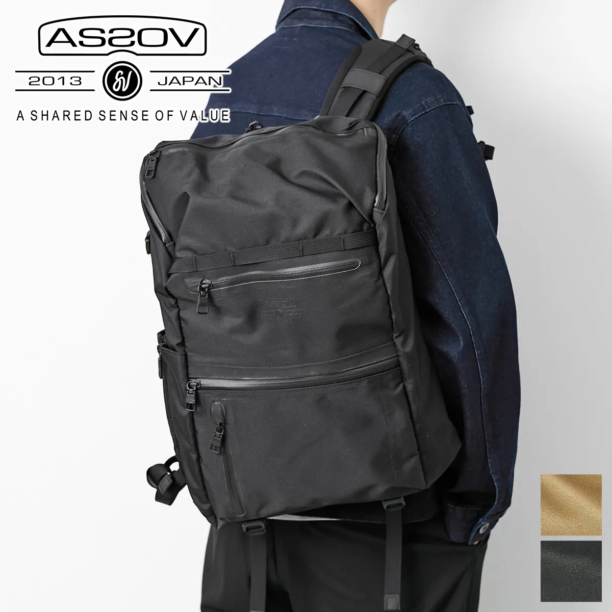 AS2OV�ʥ��å��֡� 3LAYER CORDURA 305D �Хå��ѥå� 141612