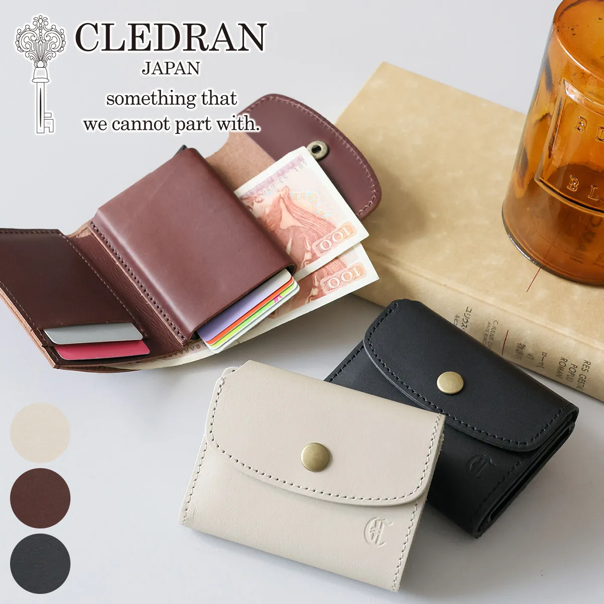 [ 2026年 春夏新作 ] CLEDRAN クレドラン ARCH アーチ ミニ財布 CR-CL3976