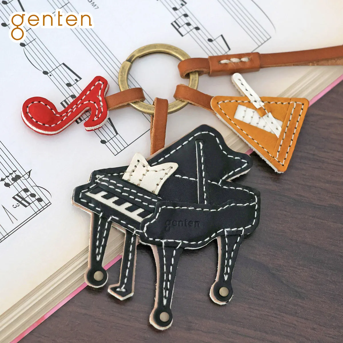 [ 2025年 秋冬新作 ] genten ゲンテン WAKU WAKU Charm ワクワクチャーム ピアノ 40865