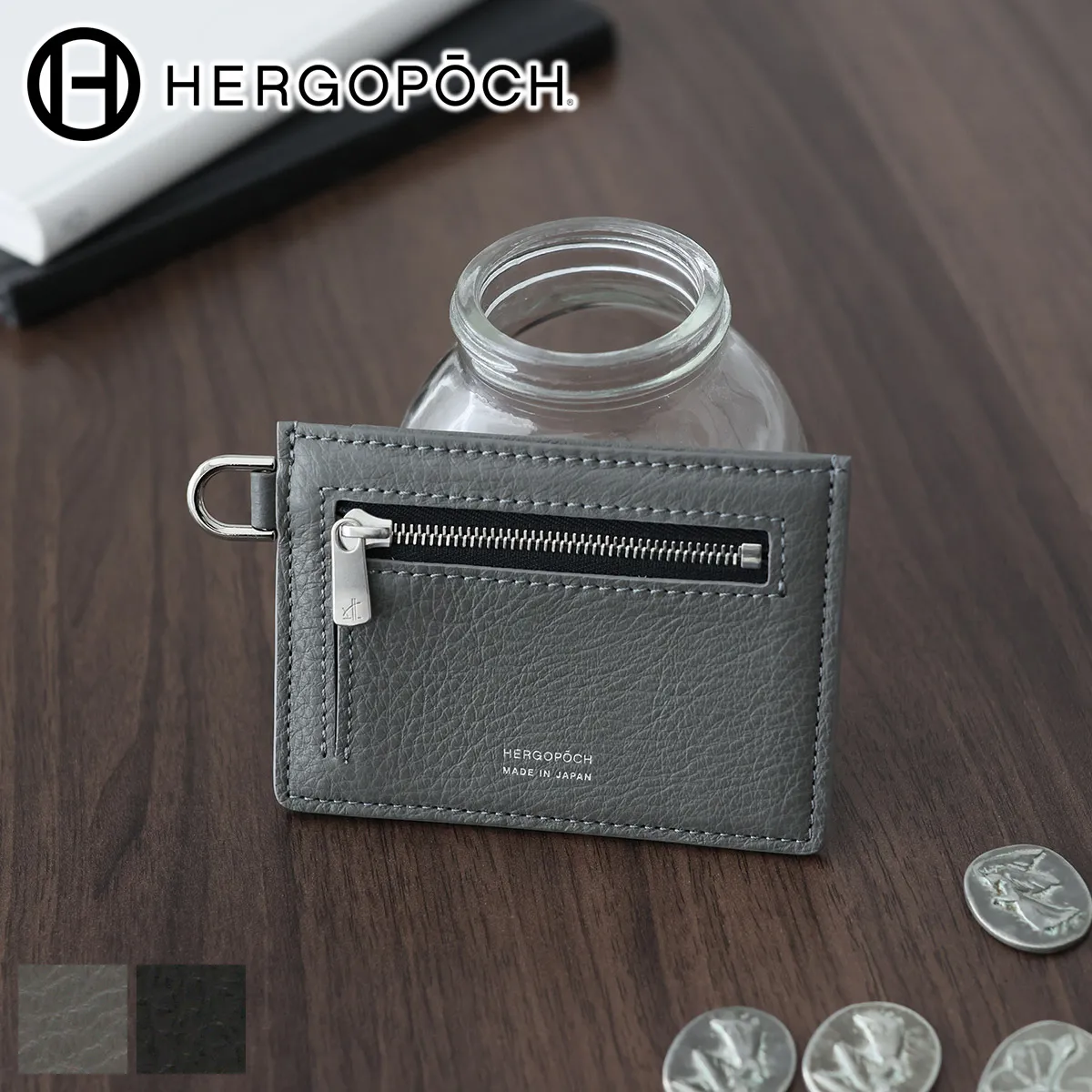 [ 2025年 秋冬新作 ] HERGOPOCH エルゴポック TOCCABENE Series トッカベーネシリーズ スリムカードケース TCW-SCC