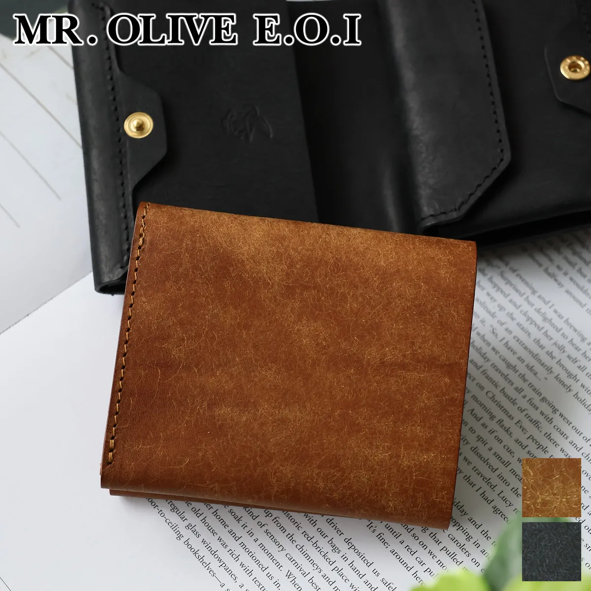 MR.OLIVE E.O.I ミスターオリーブ イーオーアイ PUEBLO LEATHER プエブロレザー NEAT WALLET ME120P