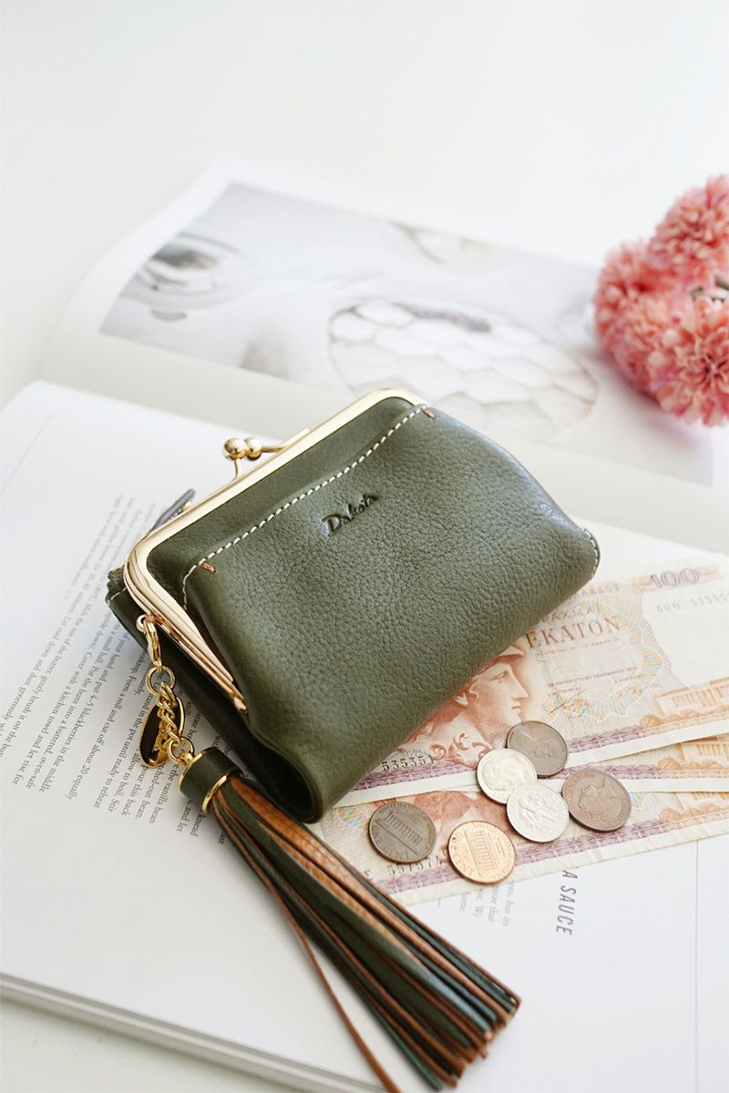 Dakota ダコタ アプローズ がま口二つ折り財布 0038810（0035180）