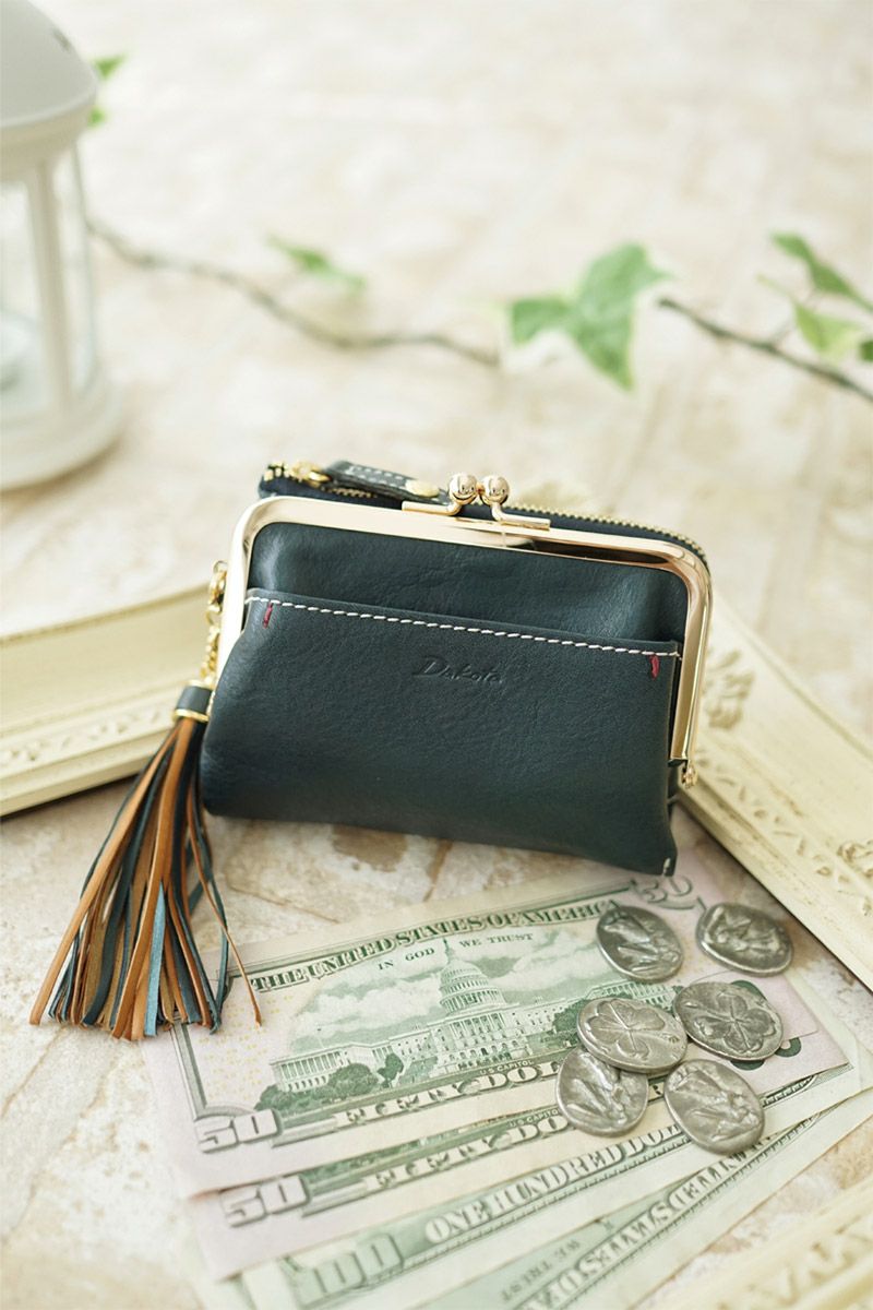 Dakota ダコタ アプローズ がま口二つ折り財布 0038810（0035180）