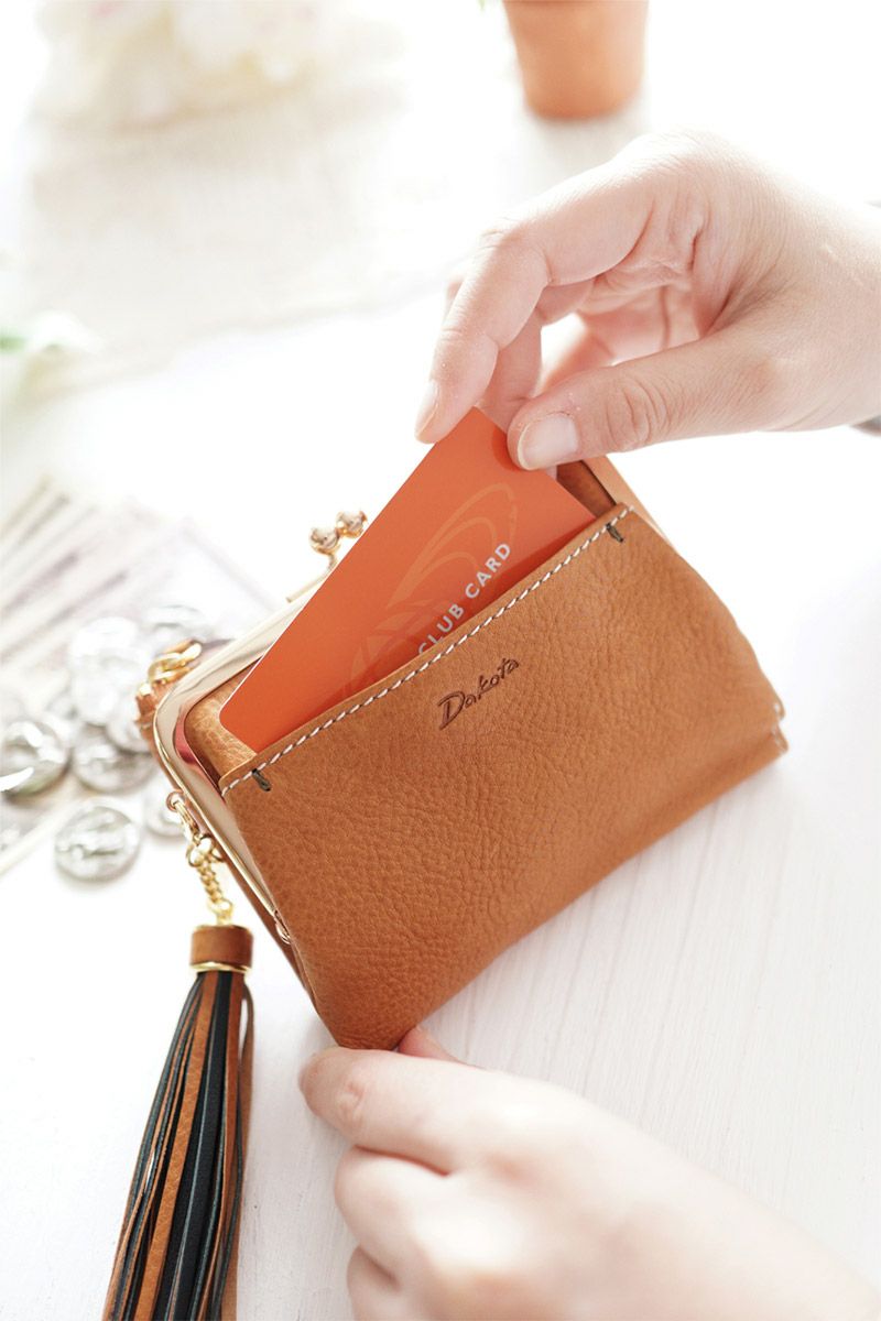 Dakota ダコタ アプローズ がま口二つ折り財布 0038810（0035180）