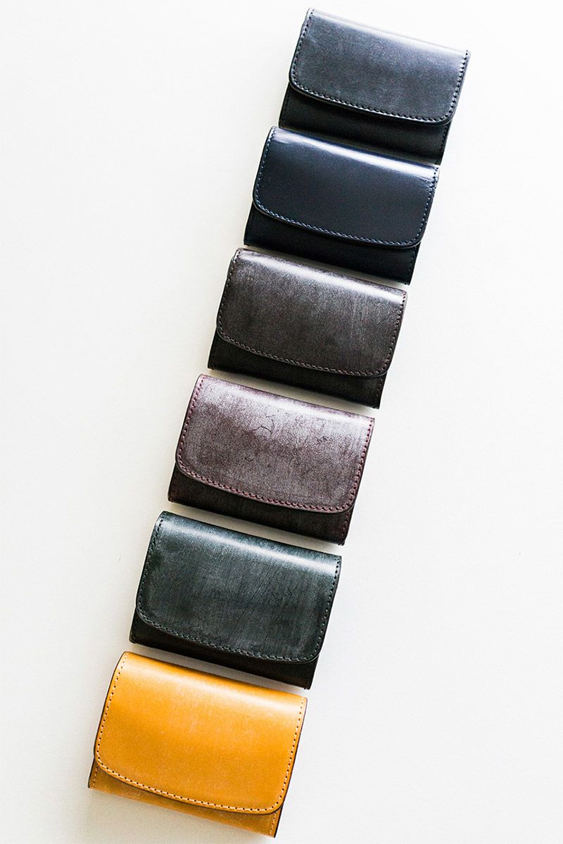 CORBO. コルボ -face Bridle Leather- フェイス ブライドルレザー シリーズ Ｗカブセ カードコインケース 1LD-0221