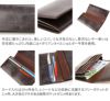 CORBO. コルボ -face Bridle Leather- フェイス ブライドルレザー シリーズ 二つ折り 薄型長財布 1LD-0224