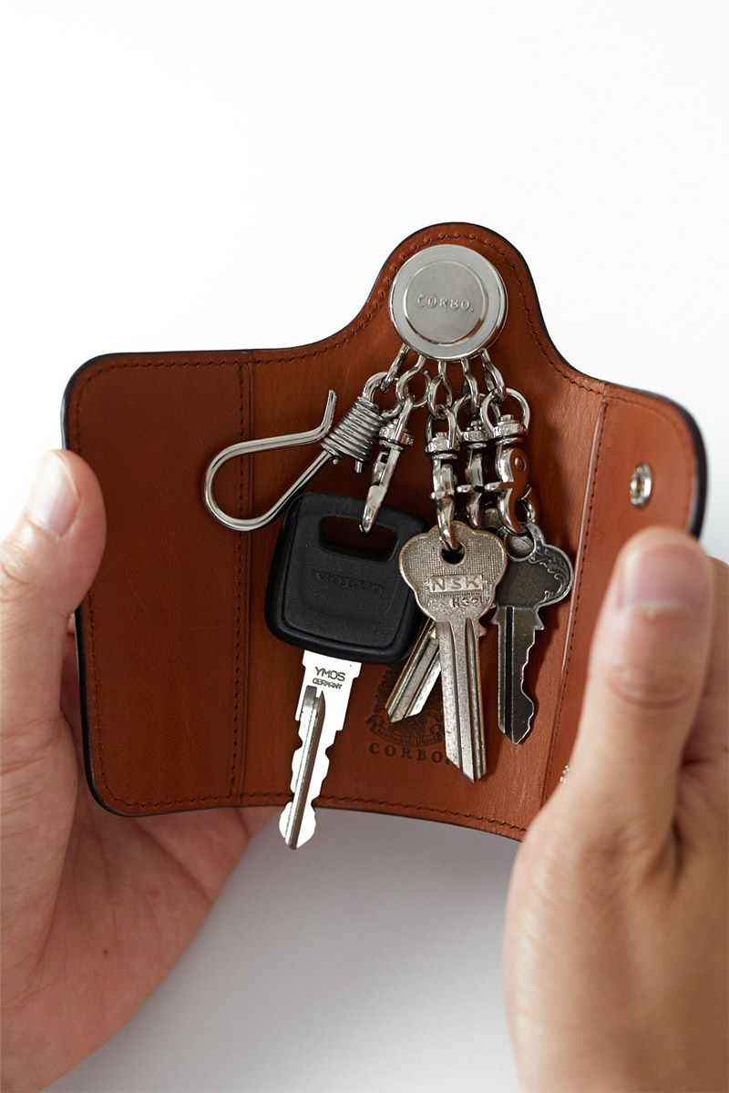 CORBO. コルボ -face Bridle Leather- フェイス ブライドルレザー シリーズ キーケース 1LD-0233