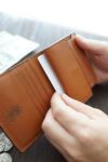 CORBO. コルボ -face Bridle Leather G.E.W.- ブライドルレザー 小銭入れ付き二つ折り財布 1LD-0239