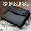 CORBO. コルボ -Algoritmo the FLOW- アルゴリトモ シリーズ 小銭入れ付き二つ折り財布 1LG-0702