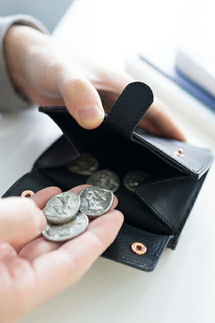 CORBO. コルボ -Algoritmo the FLOW- アルゴリトモ シリーズ 小銭入れ付き二つ折り財布 1LG-0702