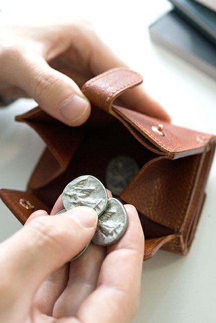 CORBO. コルボ -Algoritmo the FLOW- アルゴリトモ シリーズ 小銭入れ付き三つ折りミニ財布 1LG-0704