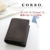 CORBO. コルボ -GOAT- ゴート シリーズ 小銭入れ付き二つ折り財布（縦型） 1LJ-1302