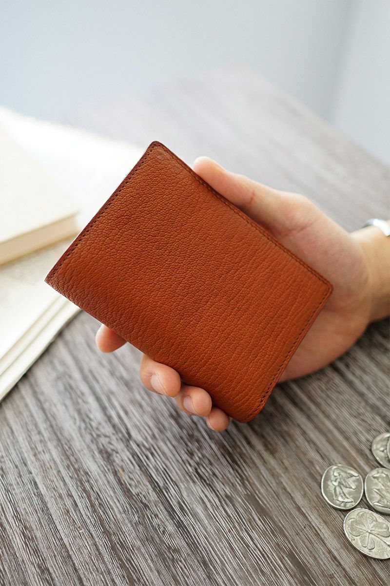 CORBO.（コルボ） ゴート 小銭入れ付き二つ折り財布（縦型） 1LJ-1302