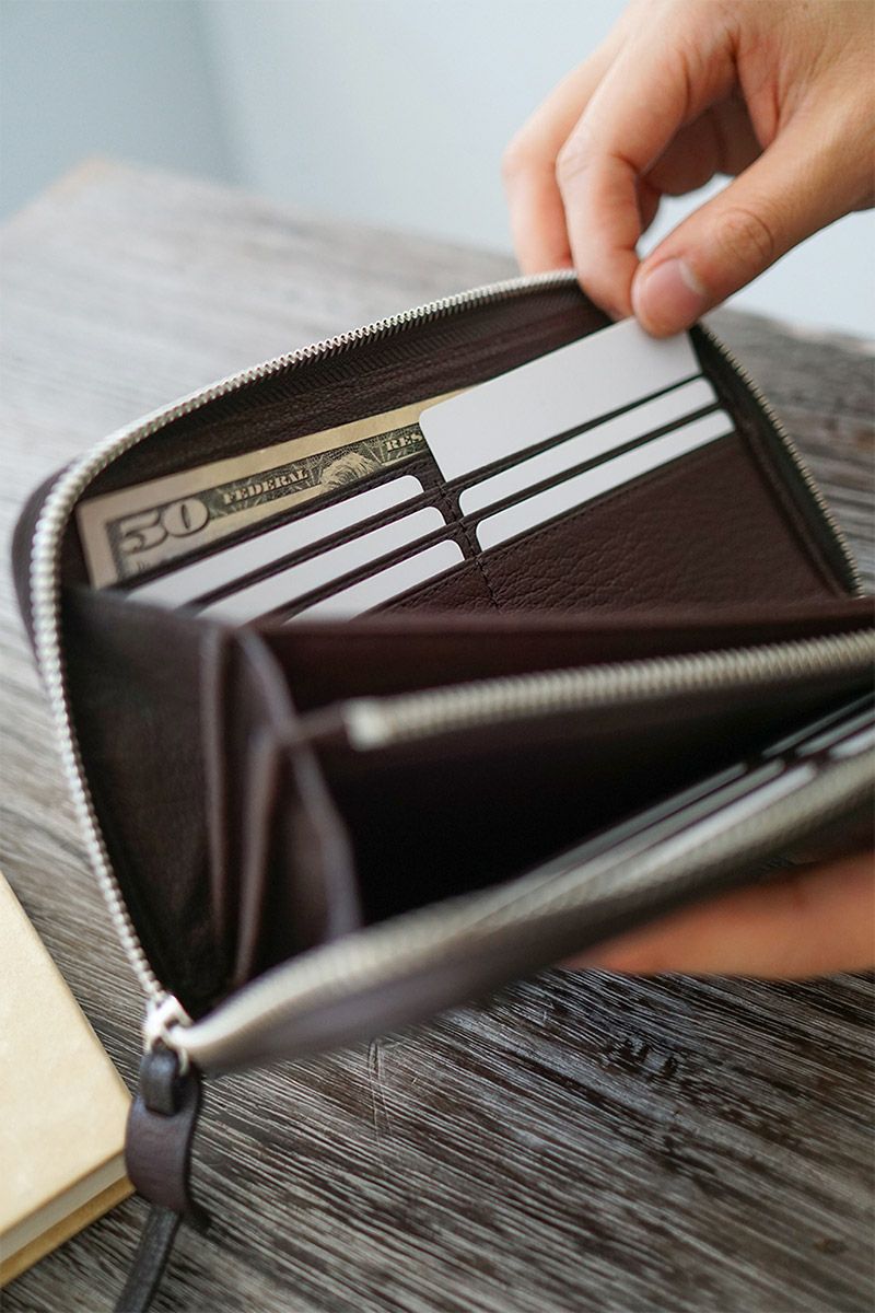 CORBO. コルボ -GOAT- ゴート シリーズ ラウンドファスナー 小銭入れ付き長財布 1LJ-1304