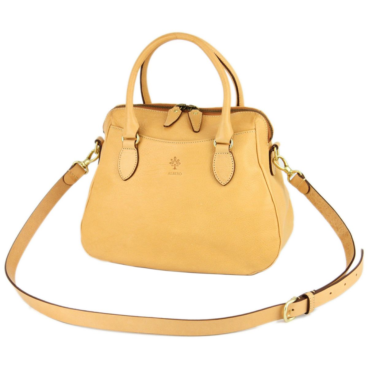 ALBERO アルベロ NATURALE ナチュラーレ 2WAYショルダーバッグ 2062