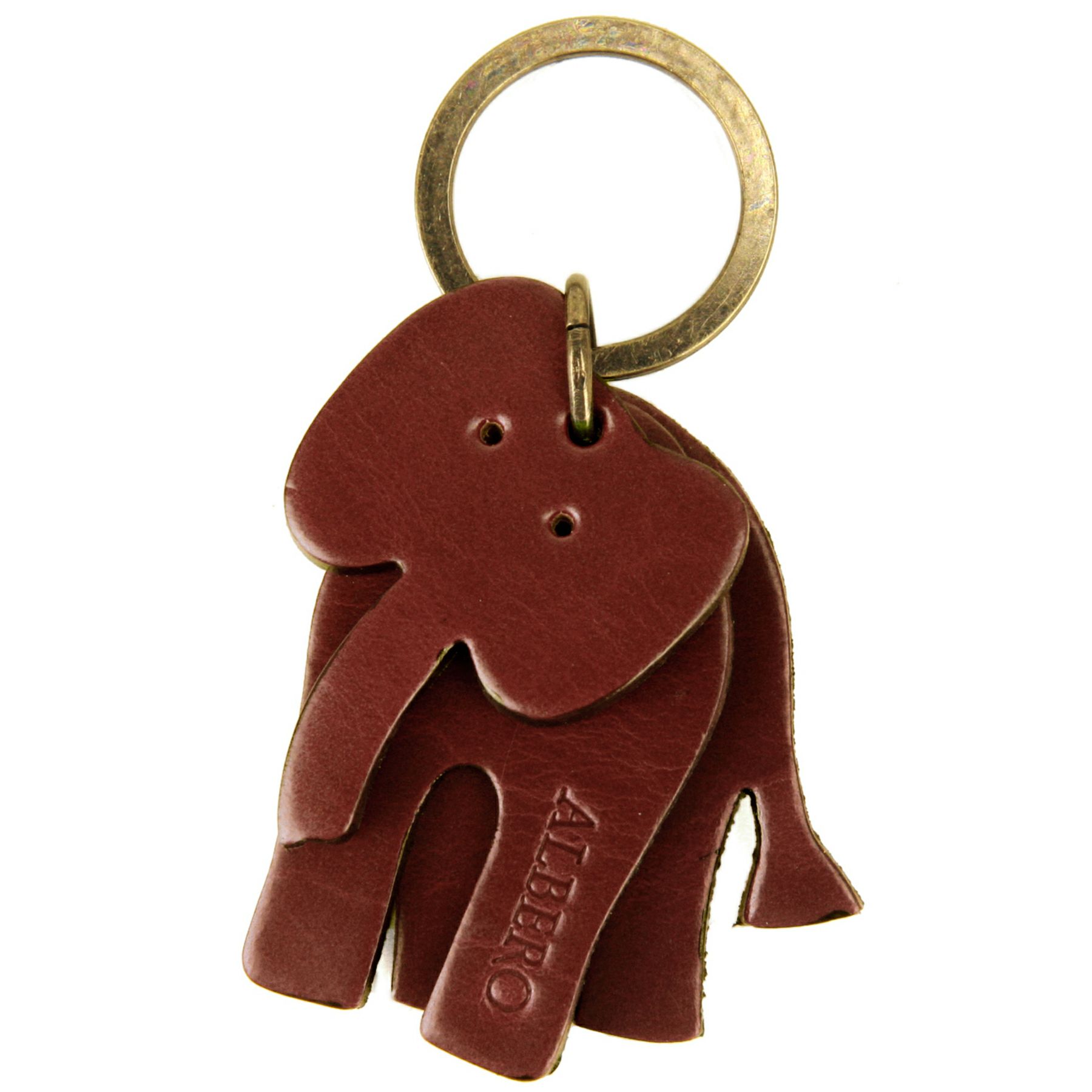 ALBERO アルベロ SMALL LEATHER GOODS 象 Elephant キーホルダー 38