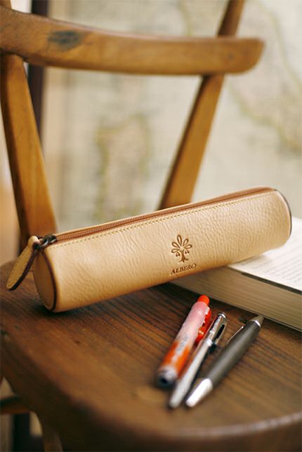 ALBERO アルベロ NATURE ナチュレ ヌメ革 ペンケース 5329