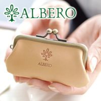 ALBERO アルベロ NATURE ナチュレ がま口コインケース 5359