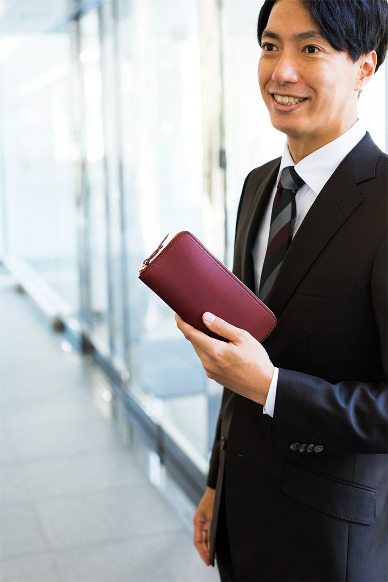 CORBO.（コルボ） スレート 小銭入れ付き長財布 8LC-0409