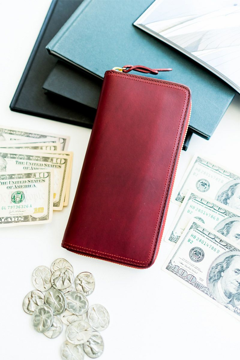 CORBO. コルボ -SLATE- スレート シリーズ ラウンドファスナー 小銭入れ付き長財布 8LC-0409