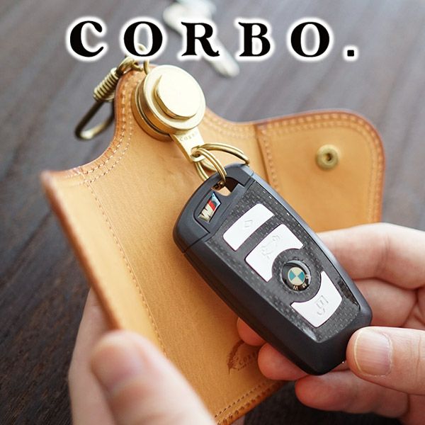 CORBO. R{ -face Bridle Leather Smart Key Case- uChU[ X}[gL[ J[L[ P[X 1LD-0240

