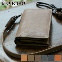 CORBO. コルボ -Curious- キュリオス シリーズ 小銭入れ付き二つ折り財布 8LO-9939