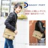 BAGGY PORT バギーポート ロウ引きパラフィン ショルダーバッグ (小) ACR-458