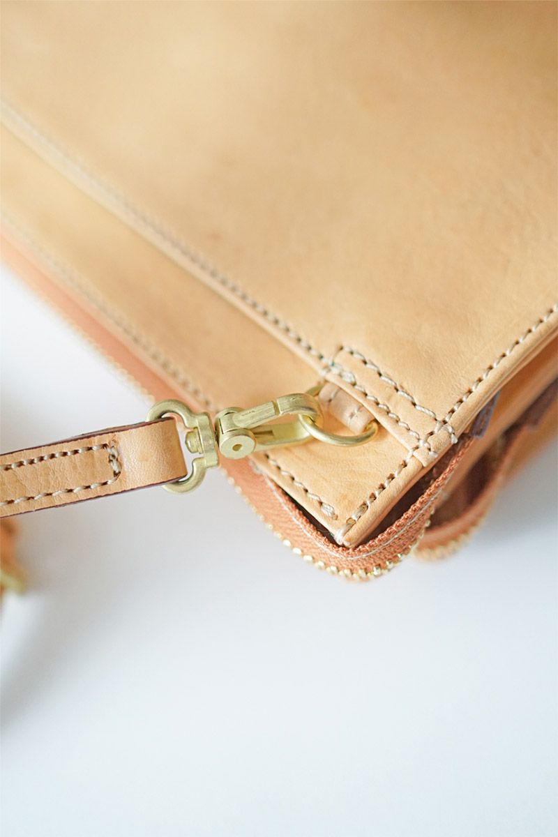 ALBERO アルベロ NATURALE ナチュラーレ 2WAY お財布ポシェット 2127