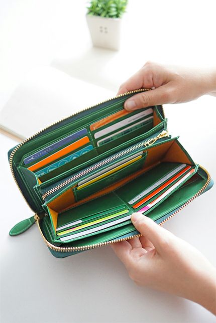 ALBERO アルベロ FLETTO フレット 小銭入れ付き長財布（ラウンドファスナー式） 4826