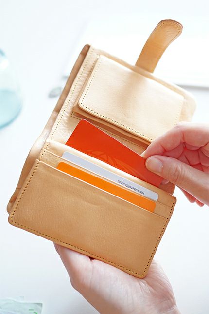 ALBERO アルベロ NATURE ナチュレ 小銭入れ付き二つ折り財布 5364