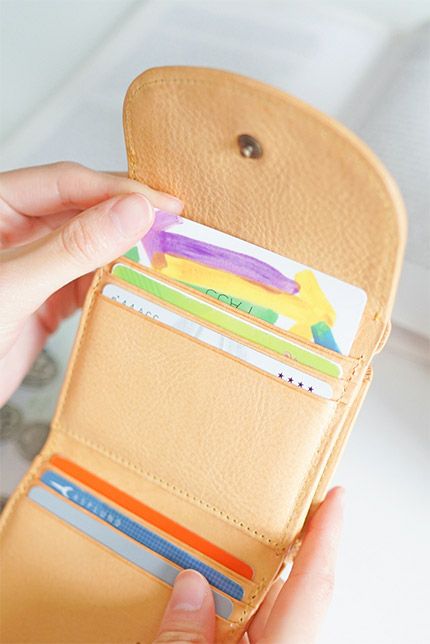 ALBERO アルベロ NATURE ナチュレ がま口三つ折り財布 5368