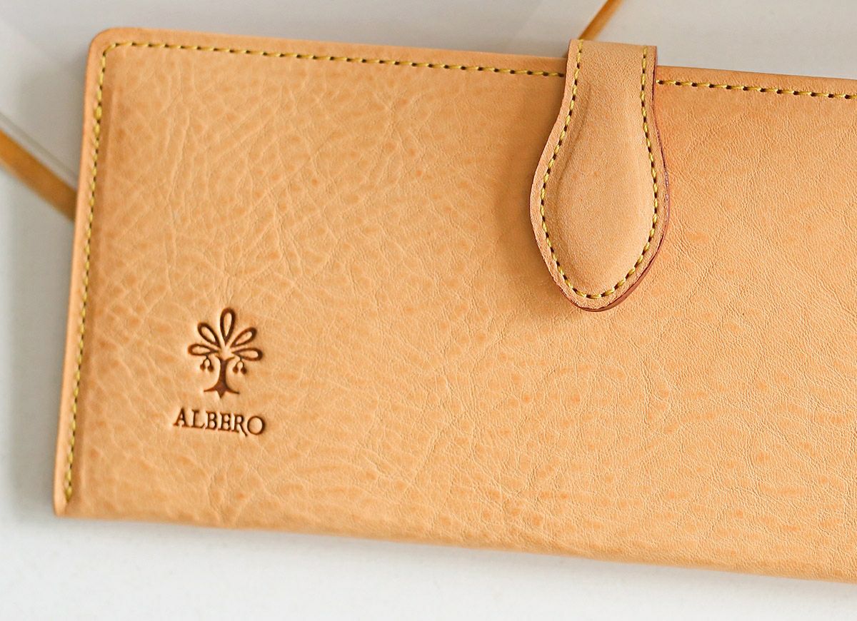 ALBERO アルベロ NATURE ナチュレ 小銭入れ付き長財布 5371