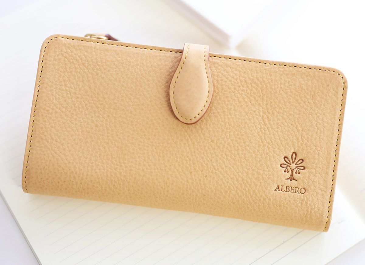 ALBERO アルベロ NATURE ナチュレ 小銭入れ付き長財布 5374