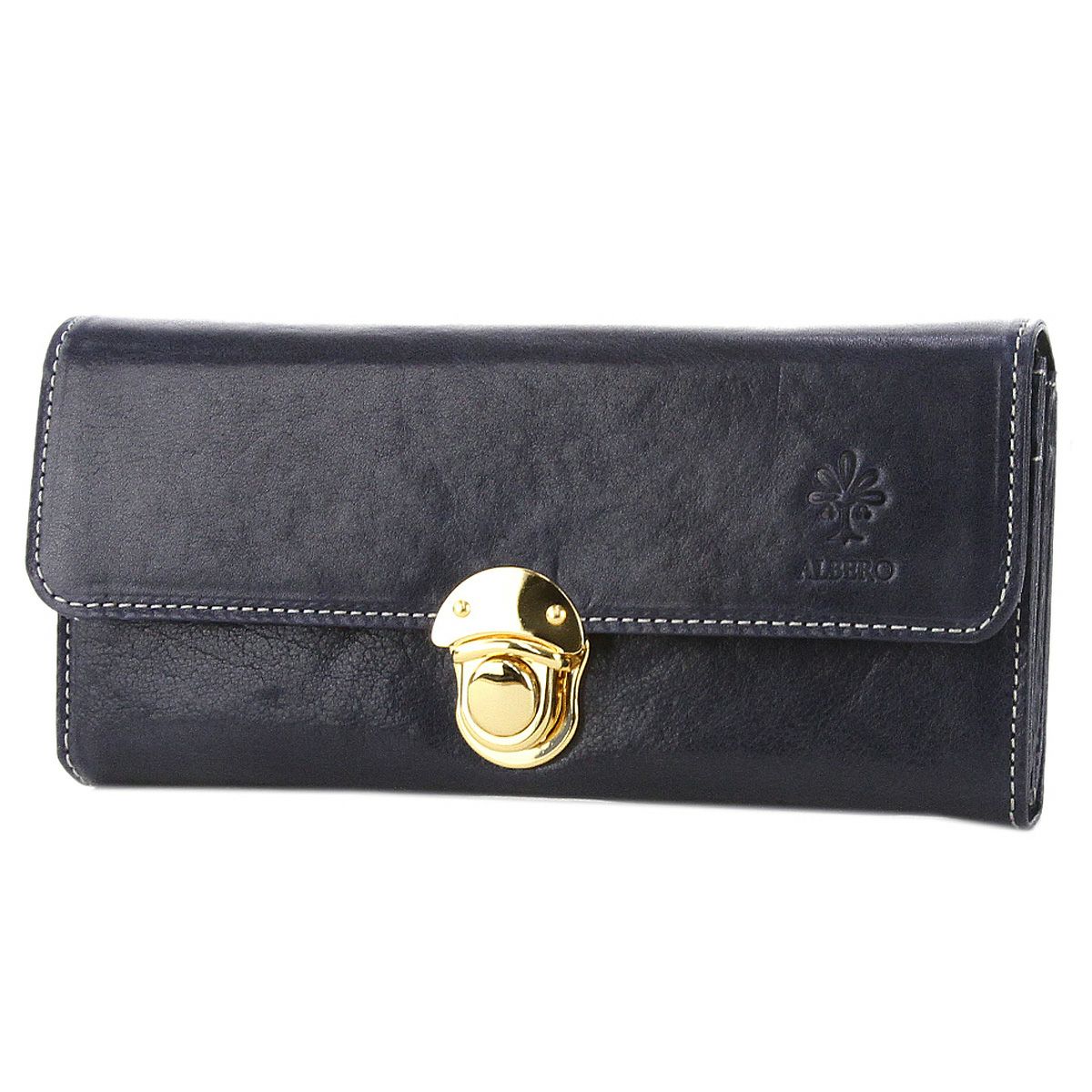 ALBERO アルベロ PIERROT ピエロ 小銭入れ付き長財布 6400