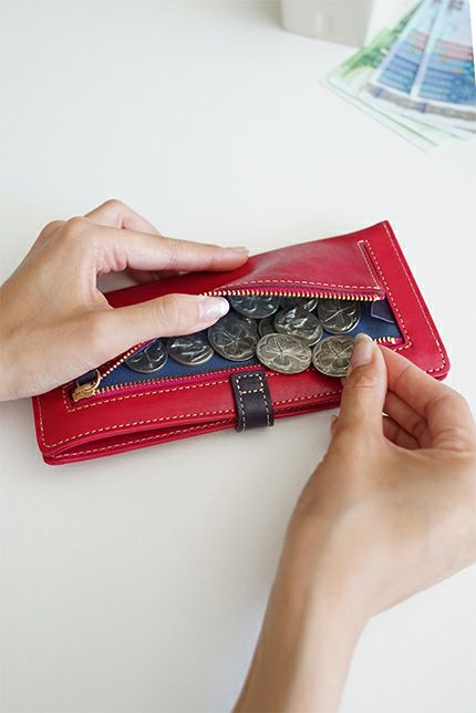 ALBERO アルベロ PIERROT ピエロ 小銭入れ付き長財布 6410