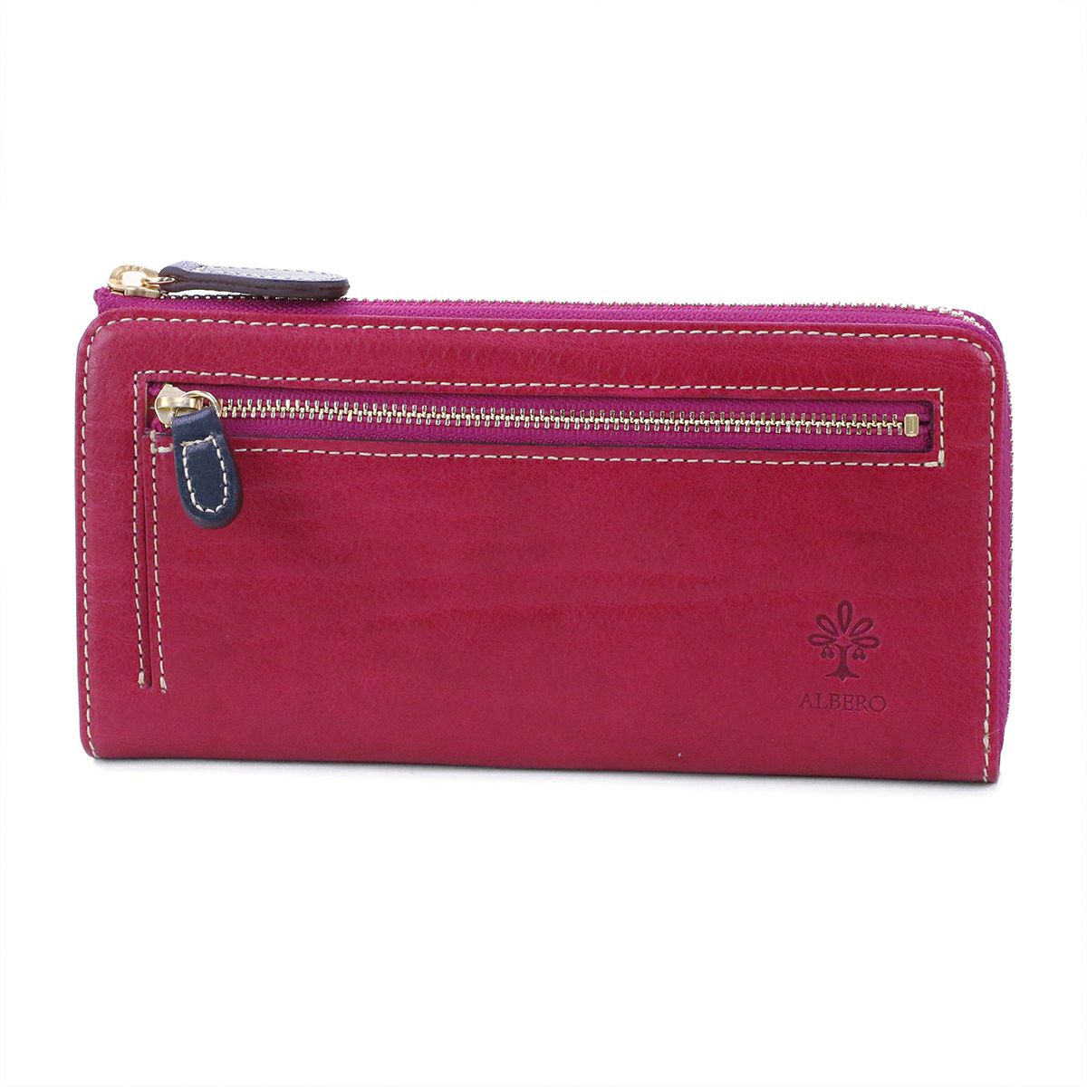 ALBERO アルベロ PIERROT ピエロ 小銭入れ付き長財布（L字ファスナー式） 6428
