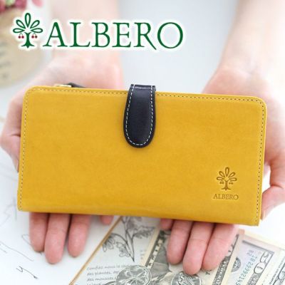 ALBERO アルベロ PIERROT ピエロ 小銭入れ付き長財布 6431