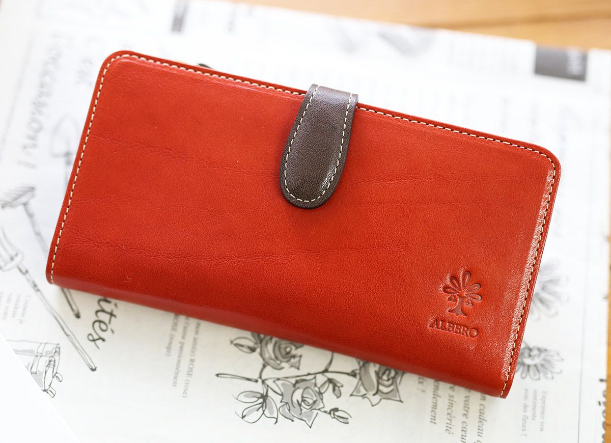 ALBERO アルベロ PIERROT ピエロ 小銭入れ付き長財布 6431