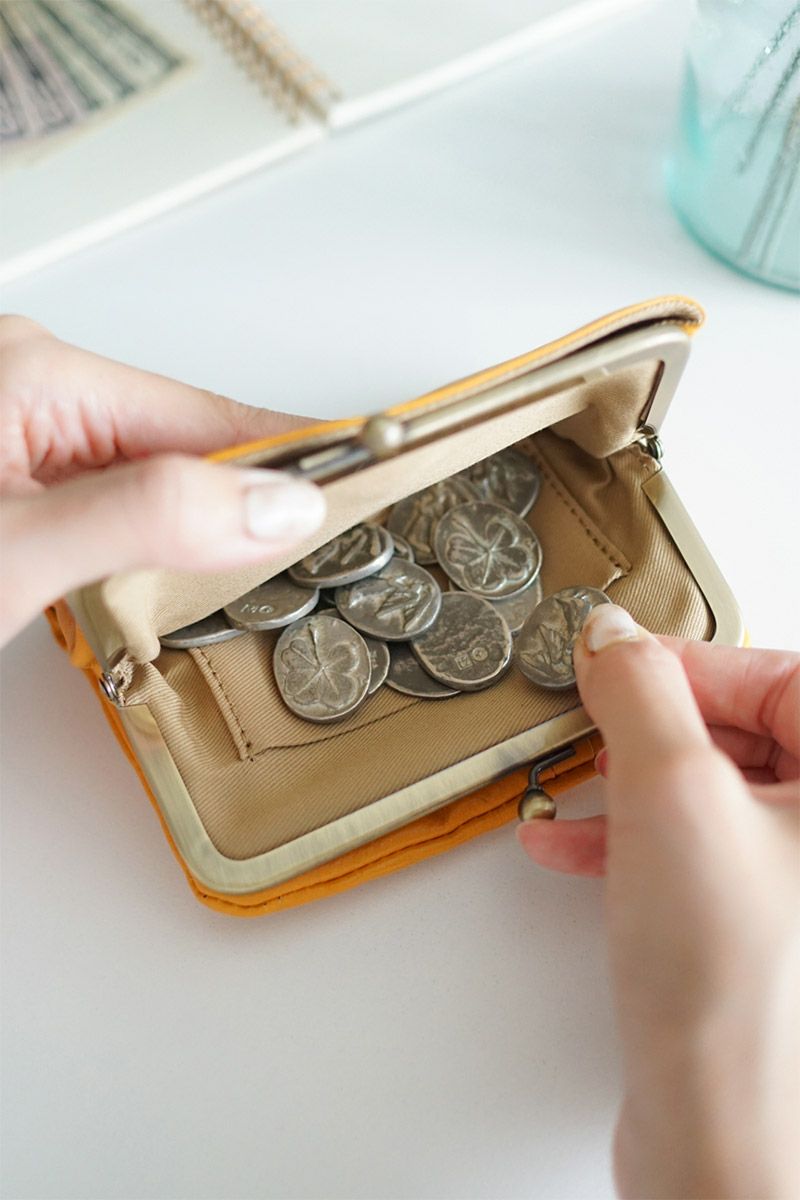 CLEDRAN クレドラン NOM ノム がま口二つ折り財布 CR-CL2620