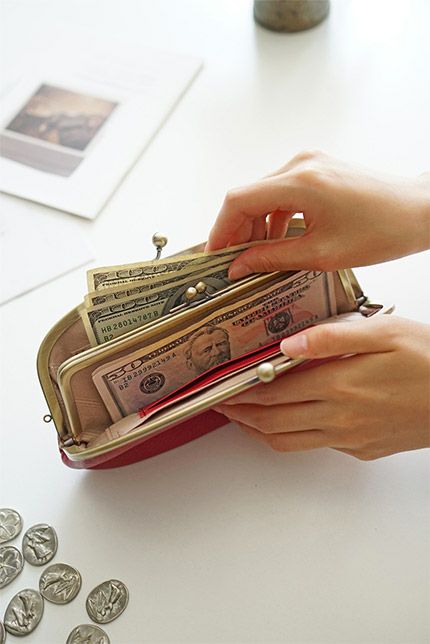 Dakota ダコタ ラルゴ がま口長財布 0035882