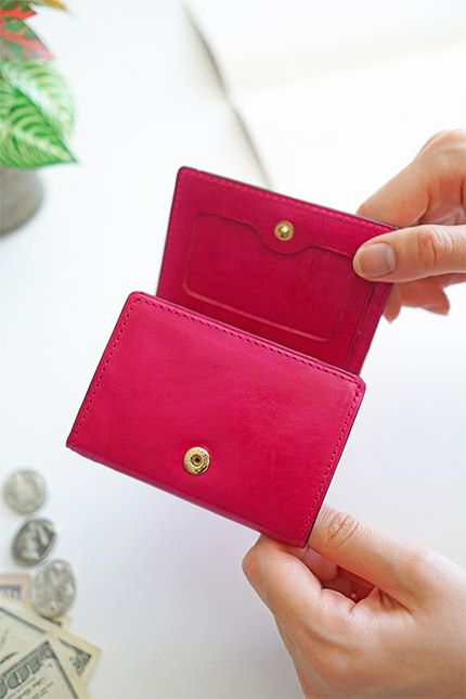 Dakota ダコタ バンビーナ 小銭入れ付き三つ折り財布 0036121