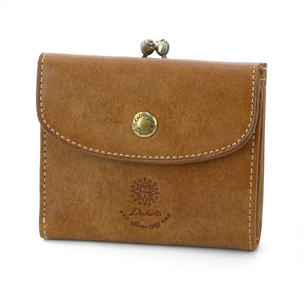 Dakota ダコタ コラッジョ がま口二つ折り財布 0036441