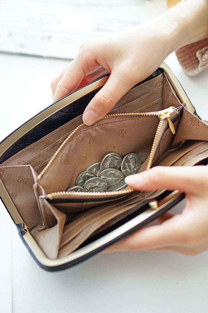 Dakota ダコタ グラツィア がま口長財布 0036542