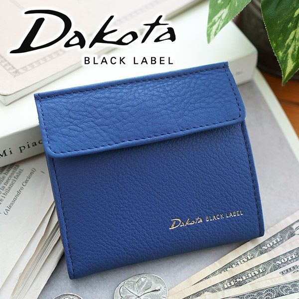 Dakota BLACK LABEL ダコタ ブラックレーベル レチェンテ 小銭入れ付き二つ折り財布 0627506