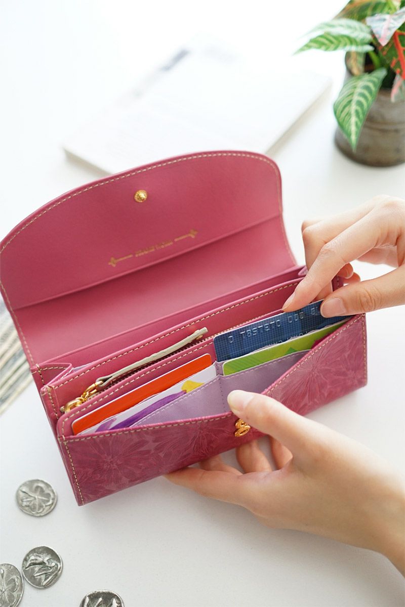 FRAME WORK フレームワーク マニフィーク 小銭入れ付き長財布 0041911