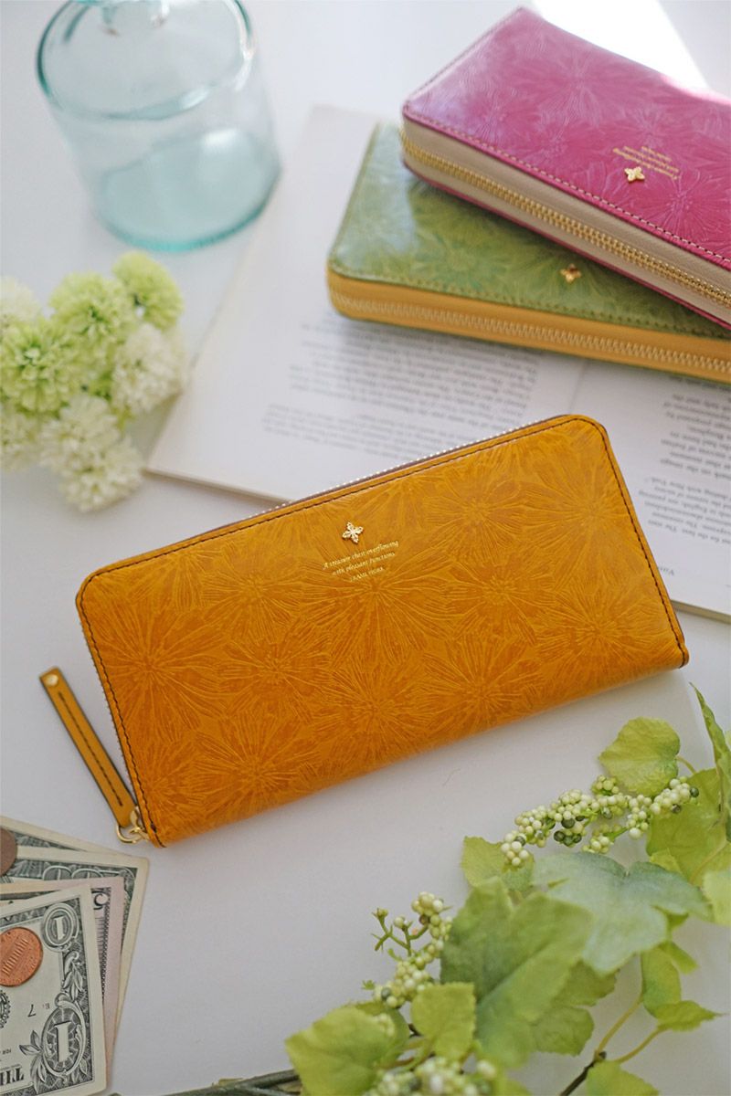 FRAME WORK フレームワーク マニフィーク 小銭入れ付き長財布（ラウンドファスナー式） 0041912