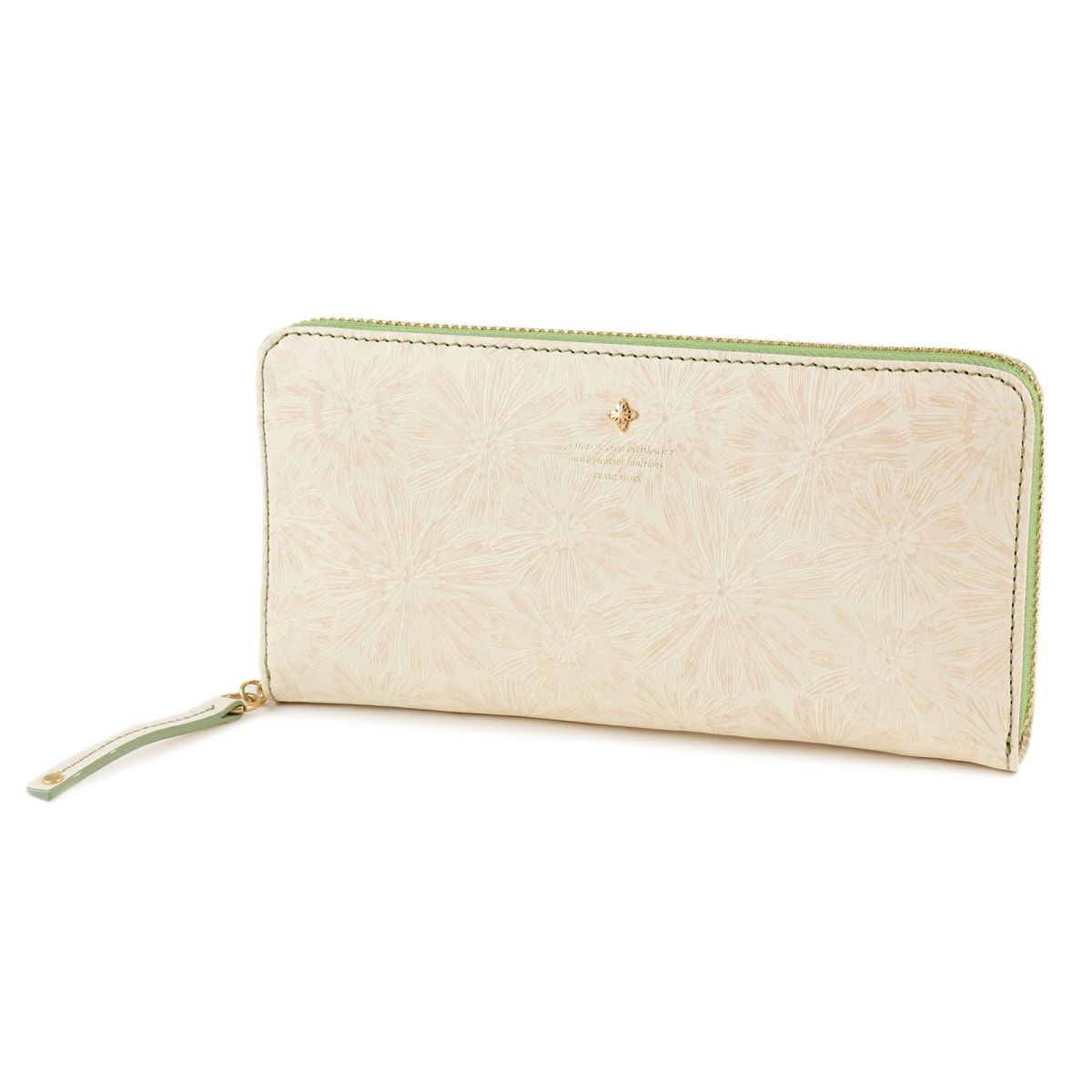 FRAME WORK フレームワーク マニフィーク 小銭入れ付き長財布（ラウンドファスナー式） 0041912