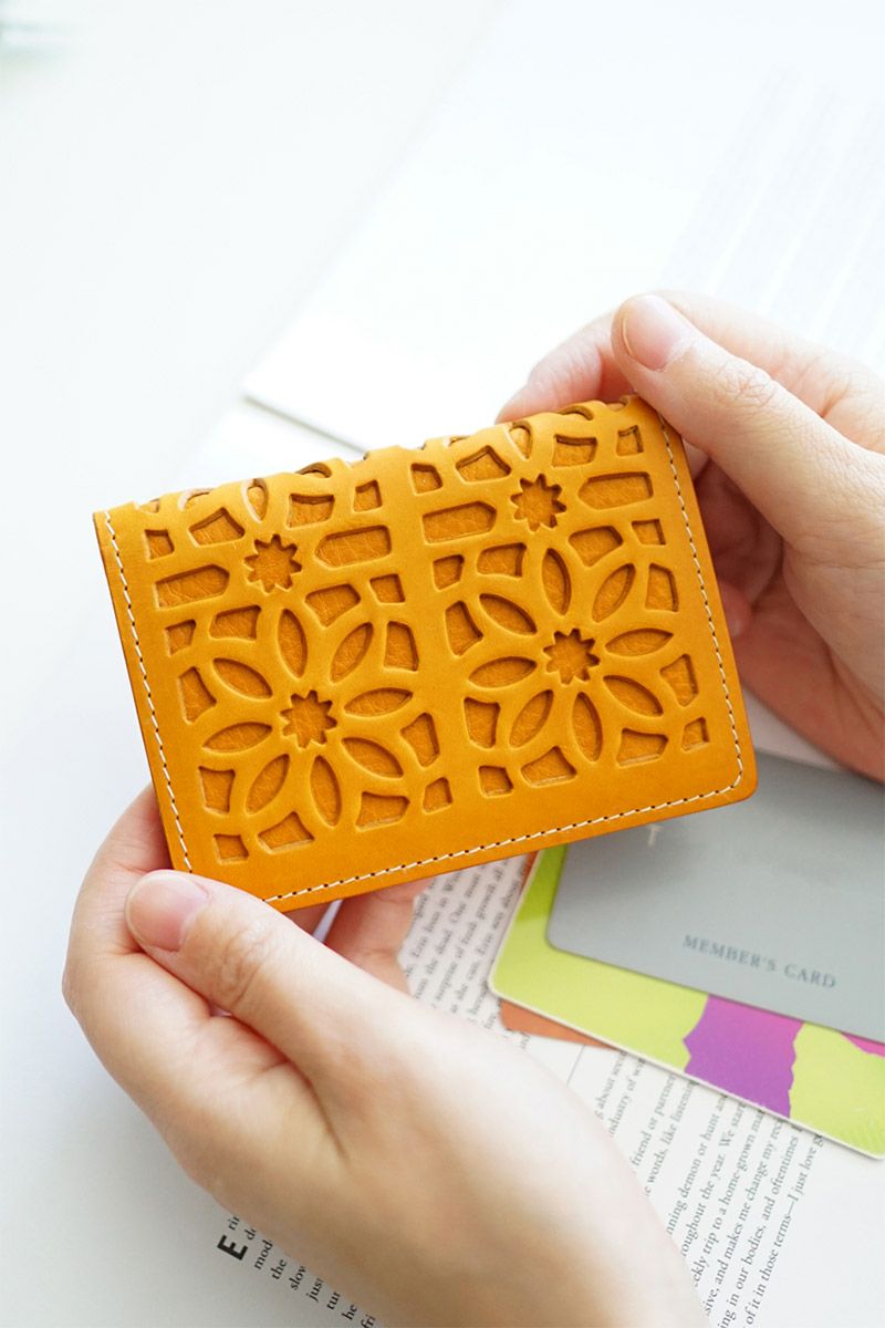 genten ゲンテン cut work カットワーク パスケース 40602(31623)